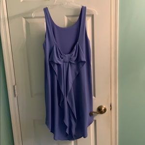 Blue Bow Cocktail Dress